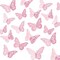 Crosize 48 Pcs Pink Butterfly Decorations, 4 Styles 3 Sizes, Butterfly Wall Decor, 3D Butterfly Party Decorations, Butterflies for Crafts, Bouquet, Cake Decorating, Flower Arrangements, Room Décor